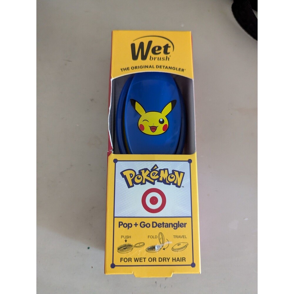 Wet Brush Pokemon Pop + Go Detangling Hair Brush Pikachu - Pokemon x Target